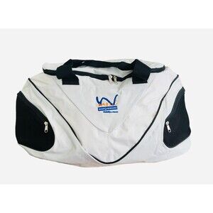 DABLIU Sports Canvas Duffle Bag Gray 26"x12"x11" New